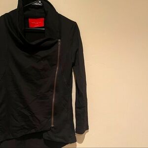 Akira Chicago Red Label Asymmetric Zip Jacket